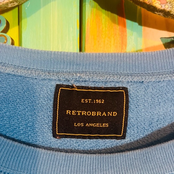 Surf City USA Blue Sweatshirt - Picture 3 of 5